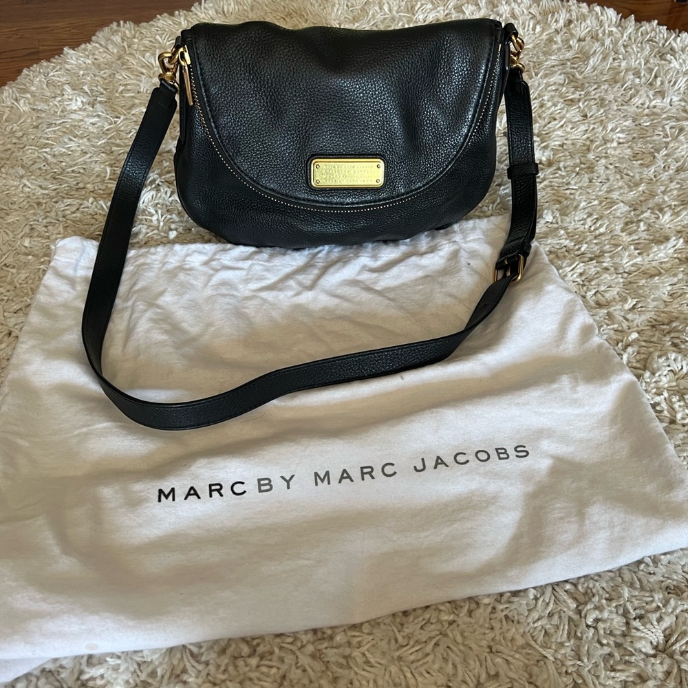 Black Marc Jacobs leather handbag